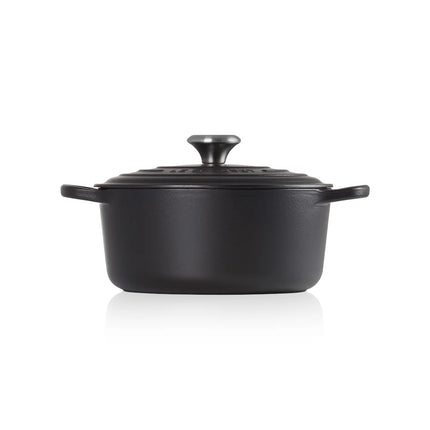 Le Creuset Signature Bratentopf Mattschwarz