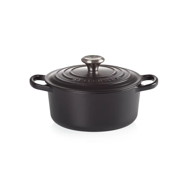 Le Creuset Signature Bratentopf Mattschwarz