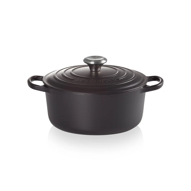 Le Creuset Signature Bratentopf Mattschwarz