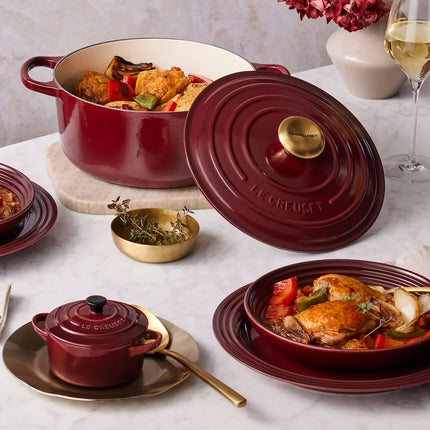 Le Creuset Bräter Signature Granatrot