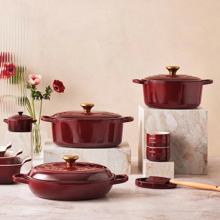 Le Creuset Bräter Signature Granatrot