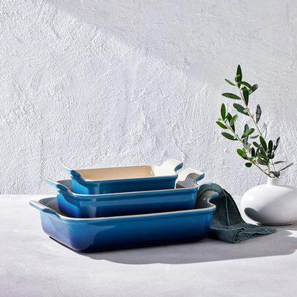Le Creuset ovenschaal Azure sfeerfoto