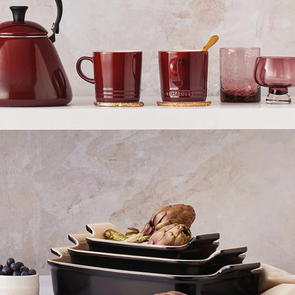 Le Creuset ovenschaal Ebbenzwart sfeer