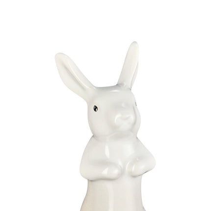 Le Creuset Backform Hase aus Steinzeug 9 cm Meringue