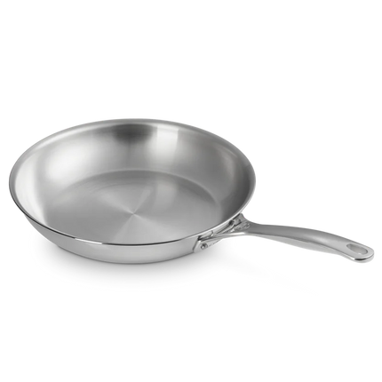 Le Creuset Magnetik Triply Bratpfanne Edelstahl