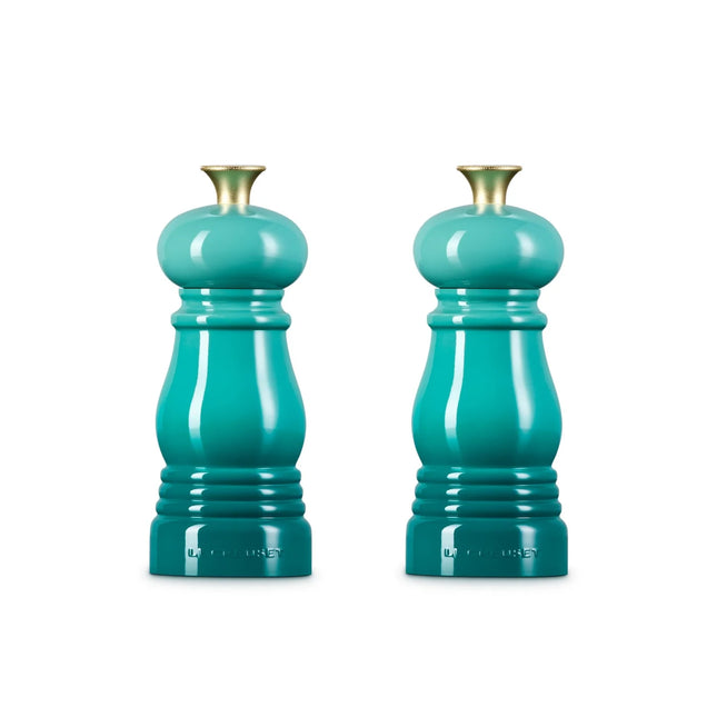 Le Creuset Pfeffer- und Salzmühle klein Bleu Riviera