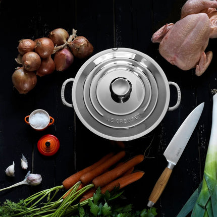 Le Creuset Signature Edelstahl-Topfset 5-teilig