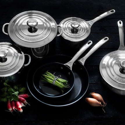 Le Creuset Signature Edelstahl-Topfset 5-teilig