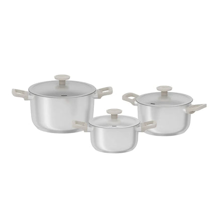 BergHOFF Leo Bolt Oyster 6 delig
