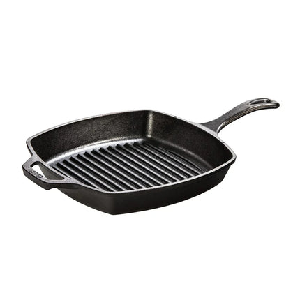 Lodge Quadratische gusseiserne Grillpfanne 26x26 cm
