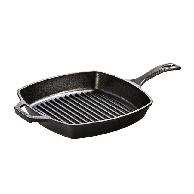 Lodge Quadratische gusseiserne Grillpfanne 26x26 cm