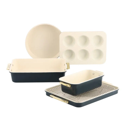 GreenPan Padova Keramik-Pfannenset 6-teilig Oxford Blue