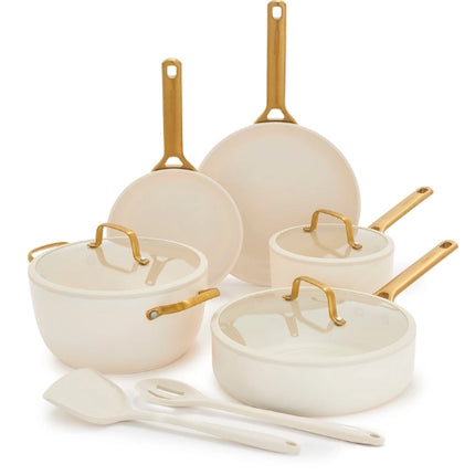 Greenpan Padova pro Cream White 10-teiliges Topfset mit keramischer Antihaftbeschichtung 10-teilig 2.0