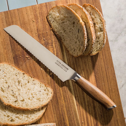 BK Peter Goossens Brotmesser 20 cm - Akazienholz