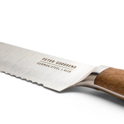 BK Peter Goossens Brotmesser 20 cm - Akazienholz