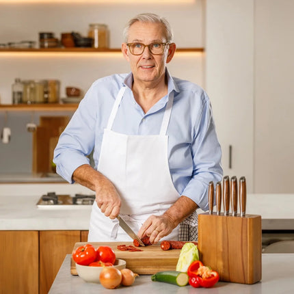 BK Peter Goossens Maestro Messerblock mit 6 Messern