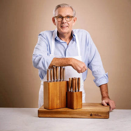 BK Peter Goossens Küchenmesserblock - Akazienholz
