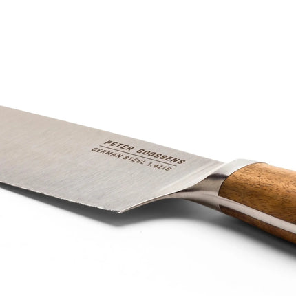 BK Peter Goossens Kochmesser 19 cm - Akazienholz