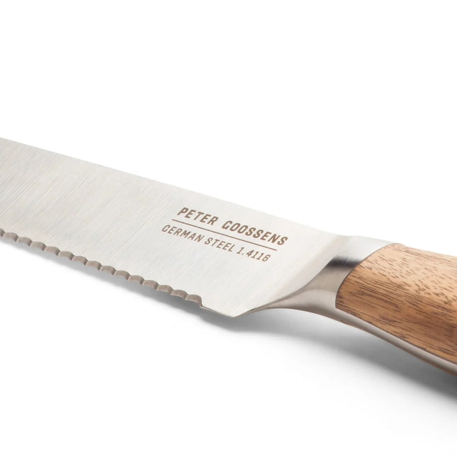 BK Peter Goossens Multifunktionsmesser 13 cm – Akazienholz