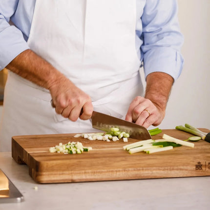 BK Peter Goossens Santokumesser 17 cm - Akazienholz
