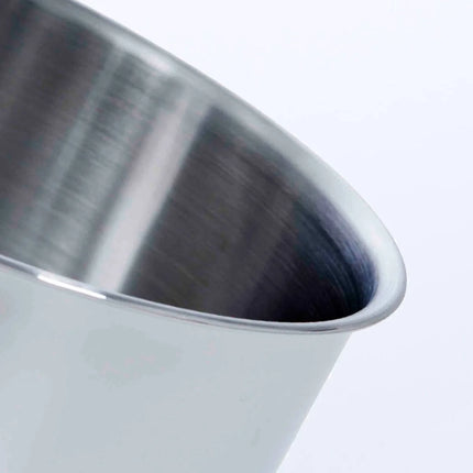 BK Profiline Steelpan met deksel schenkrand
