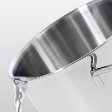 BK Profiline Steelpan met deksel gieten