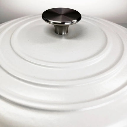 Zilveren handknop
