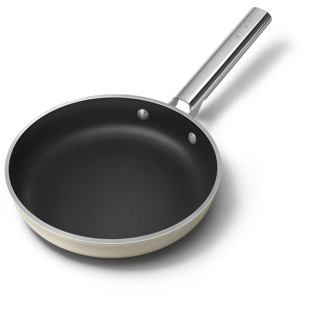 SMEG Bratpfanne mit Keramikbeschichtung Creme