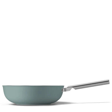 SMEG Wokpfanne mit Keramikbeschichtung Emerald Green 30cm
