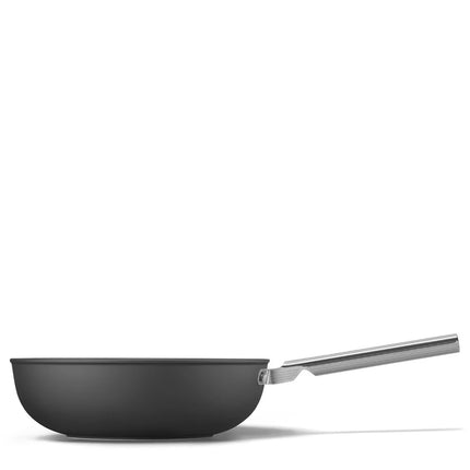 SMEG Wokpfanne mit Keramikbeschichtung Schwarz 30 cm