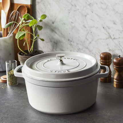 Staub Bräter La Cocotte White Truffle