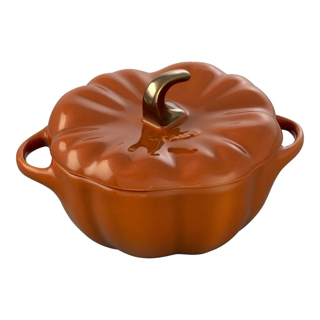Staub Keramik Kürbis-Cocotte Zimt 12cm / 0,5L