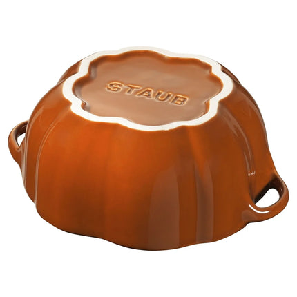 Staub Keramik Kürbis-Cocotte Zimt 12cm / 0,5L