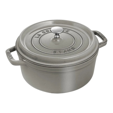 Staub Bräter La Cocotte Graphitgrau Gusseisen