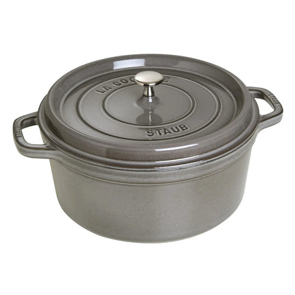 Staub Bräter La Cocotte Graphitgrau Gusseisen