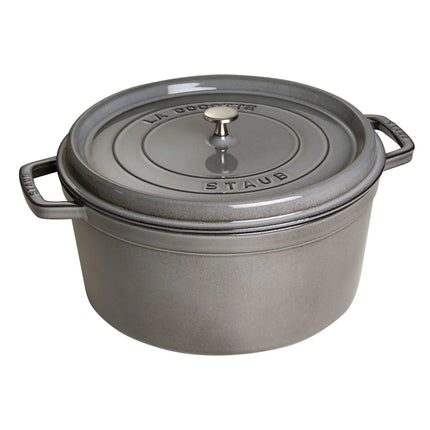 Staub Bräter La Cocotte Graphitgrau Gusseisen