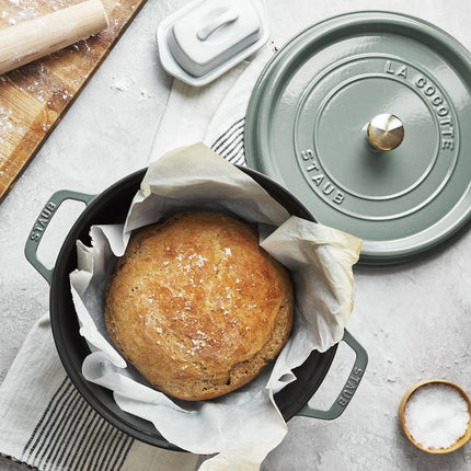 Staub Bräter La Cocotte Eukalyptus