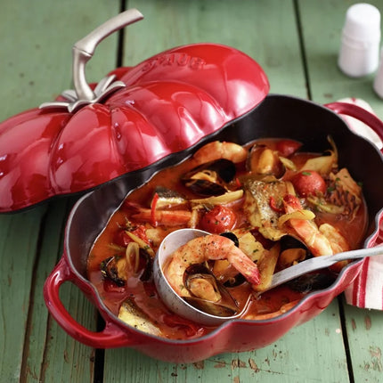 Staub Bratentopf Tomate Kirschrot 25 cm / 3 L
