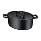 WMF Flavour Gusseisen Bräter Oval Schwarz 33x26cm