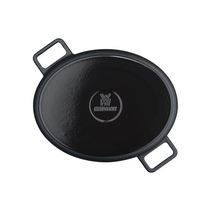 WMF Flavour Gusseisen Bräter Oval Schwarz 33x26cm