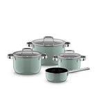 WMF Fusiontec 2.0 Mineral Pro Pannenset 4-delig - Pastelgroen