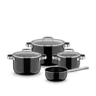 WMF Fusiontec 2.0 Mineral Pro Pannenset 4-delig - Zwart