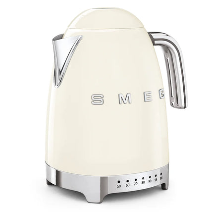 SMEG Wasserkocher mit variabler Temperatur Creme