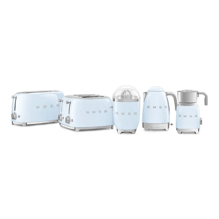 SMEG Wasserkocher mit variabler Temperatureinstellung Pastellblau