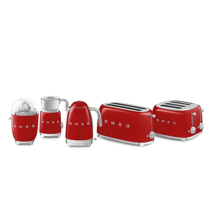 SMEG Wasserkocher mit variabler Temperatureinstellung Rot