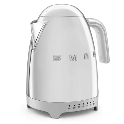 SMEG Wasserkocher mit variabler Temperatureinstellung Edelstahl