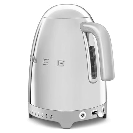 SMEG Wasserkocher mit variabler Temperatureinstellung Edelstahl