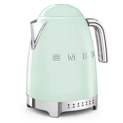 SMEG Wasserkocher mit variabler Temperatur Wassergrün