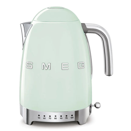 SMEG Wasserkocher mit variabler Temperatur Wassergrün
