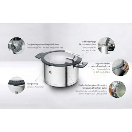 Zwilling Simplify Topfset Edelstahl 5-teilig
